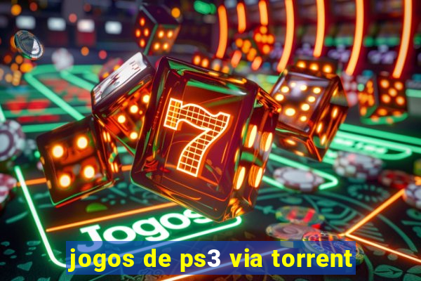 jogos de ps3 via torrent